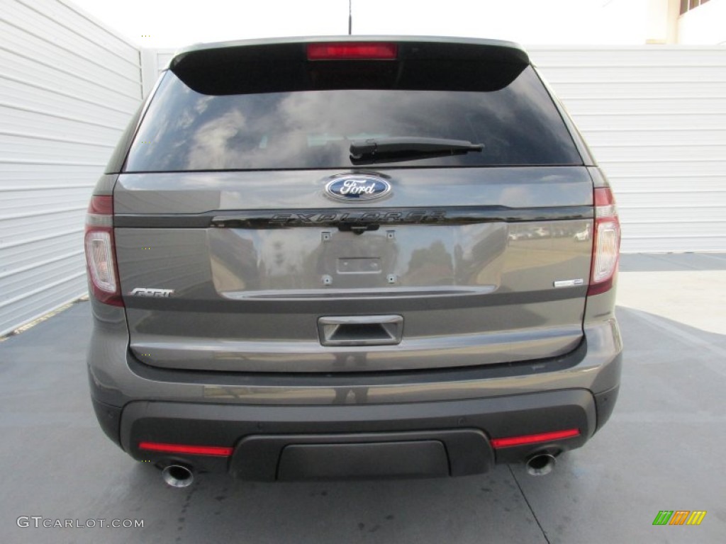 2015 Explorer Sport 4WD - Magnetic / Sport Charcoal Black photo #5