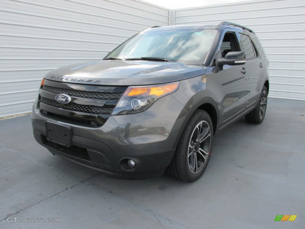 2015 Explorer Sport 4WD - Magnetic / Sport Charcoal Black photo #7