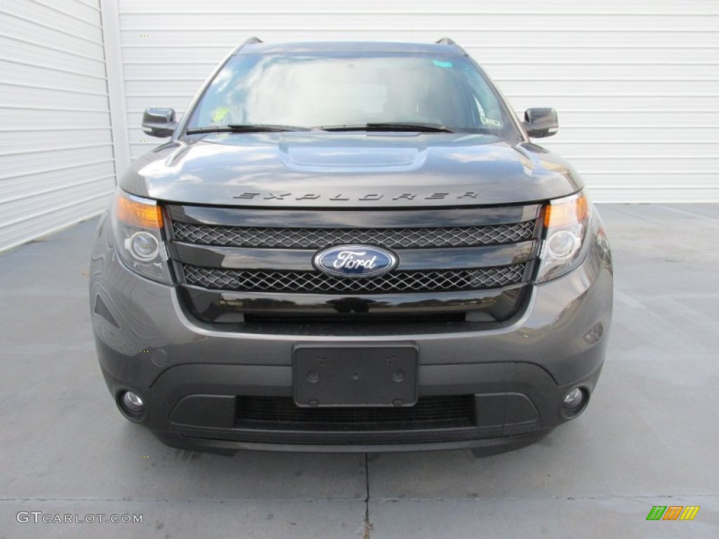 2015 Explorer Sport 4WD - Magnetic / Sport Charcoal Black photo #8