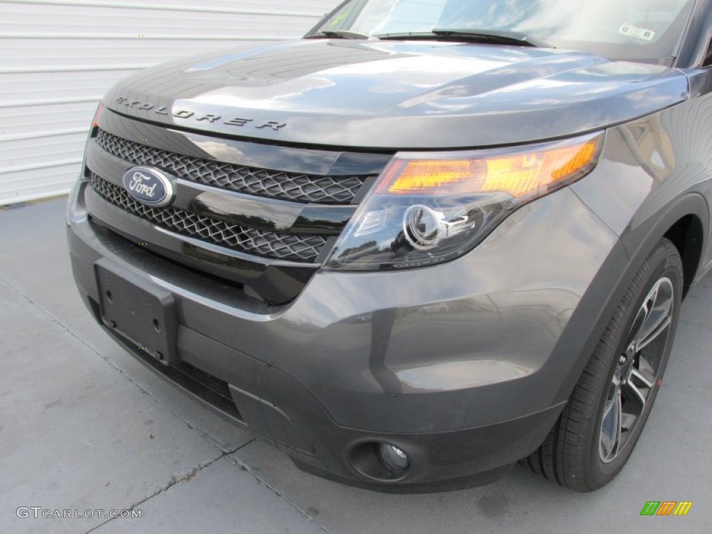 2015 Explorer Sport 4WD - Magnetic / Sport Charcoal Black photo #10