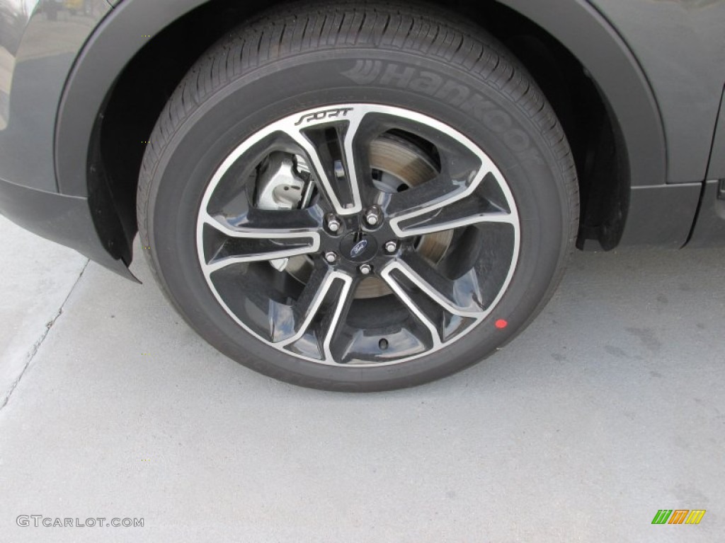2015 Explorer Sport 4WD - Magnetic / Sport Charcoal Black photo #11