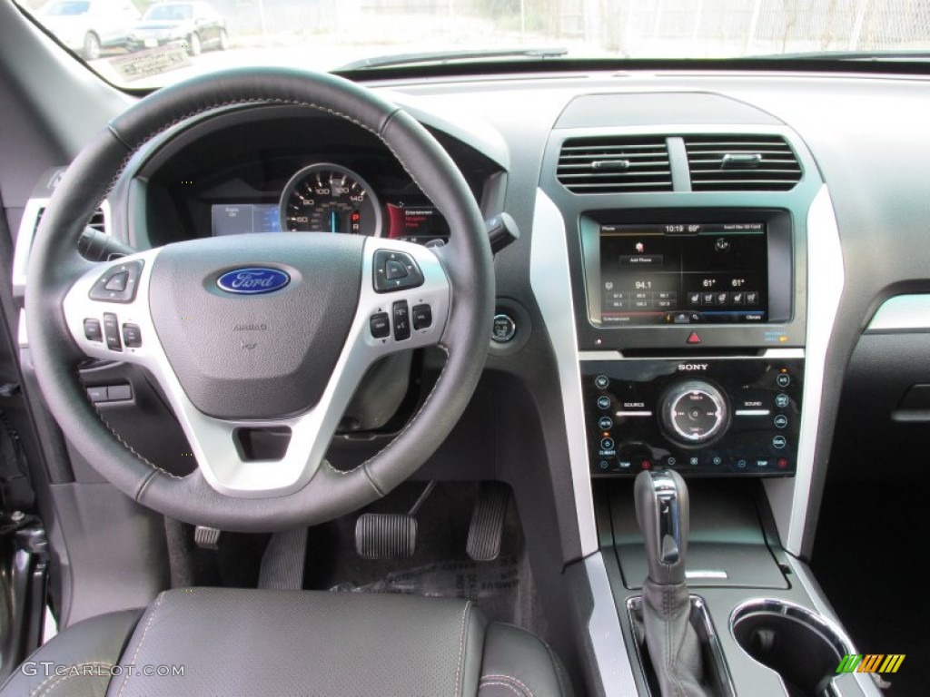 2015 Explorer Sport 4WD - Magnetic / Sport Charcoal Black photo #30