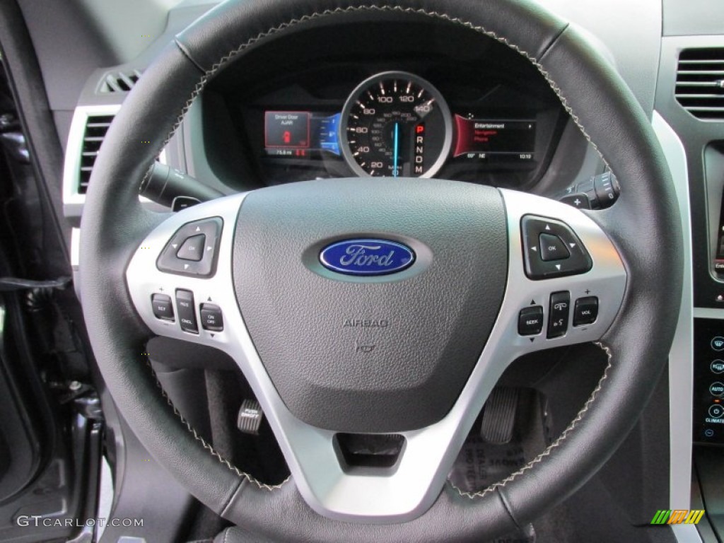 2015 Explorer Sport 4WD - Magnetic / Sport Charcoal Black photo #37
