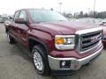 2015 Sonoma Red Metallic GMC Sierra 1500 SLE Double Cab 4x4  photo #8