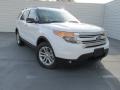 2015 Oxford White Ford Explorer XLT  photo #1
