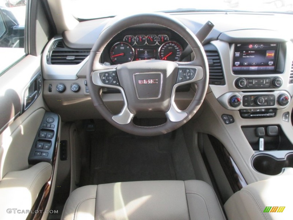 2015 Yukon XL SLT 4WD - Onyx Black / Cocoa/Dune photo #26