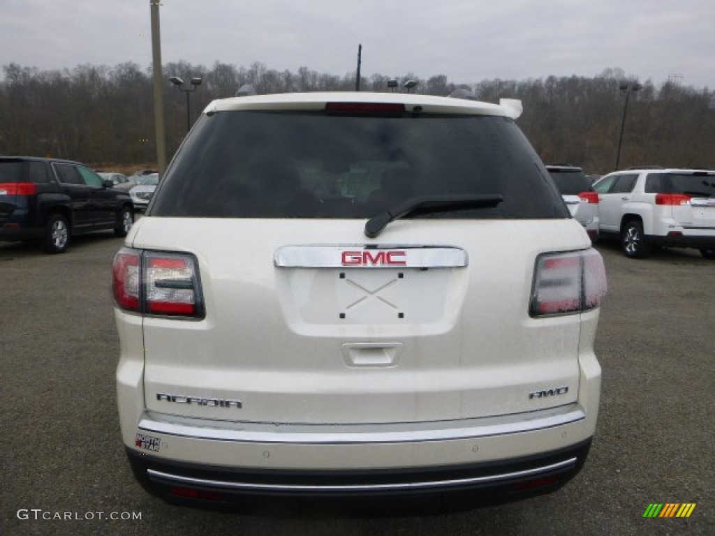 2015 Acadia SLE AWD - White Diamond Tricoat / Ebony photo #4