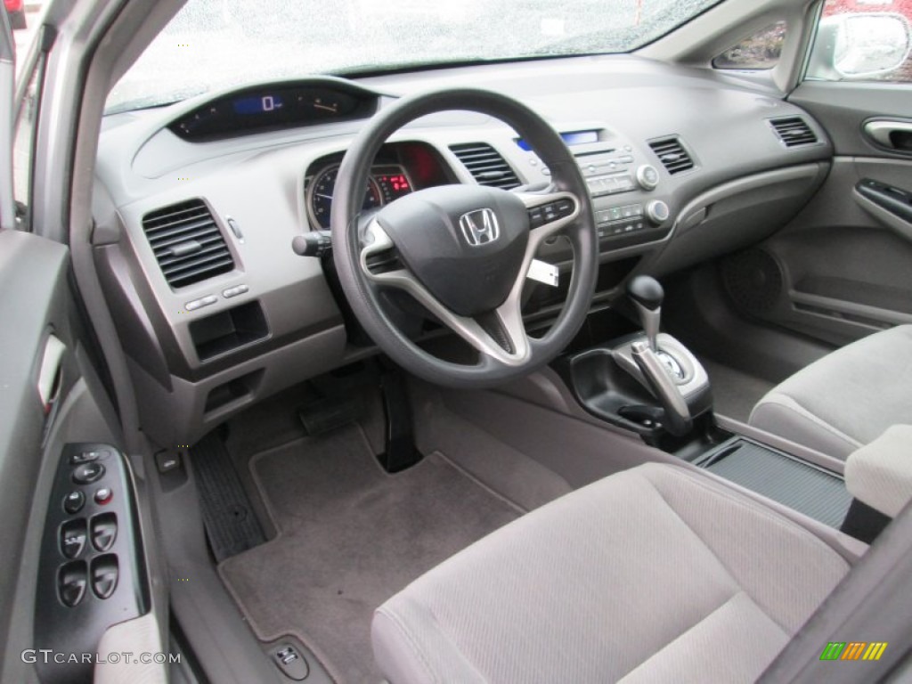 Gray Interior 2011 Honda Civic LX Sedan Photo #100137697
