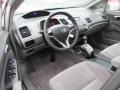 Gray 2011 Honda Civic LX Sedan Interior Color