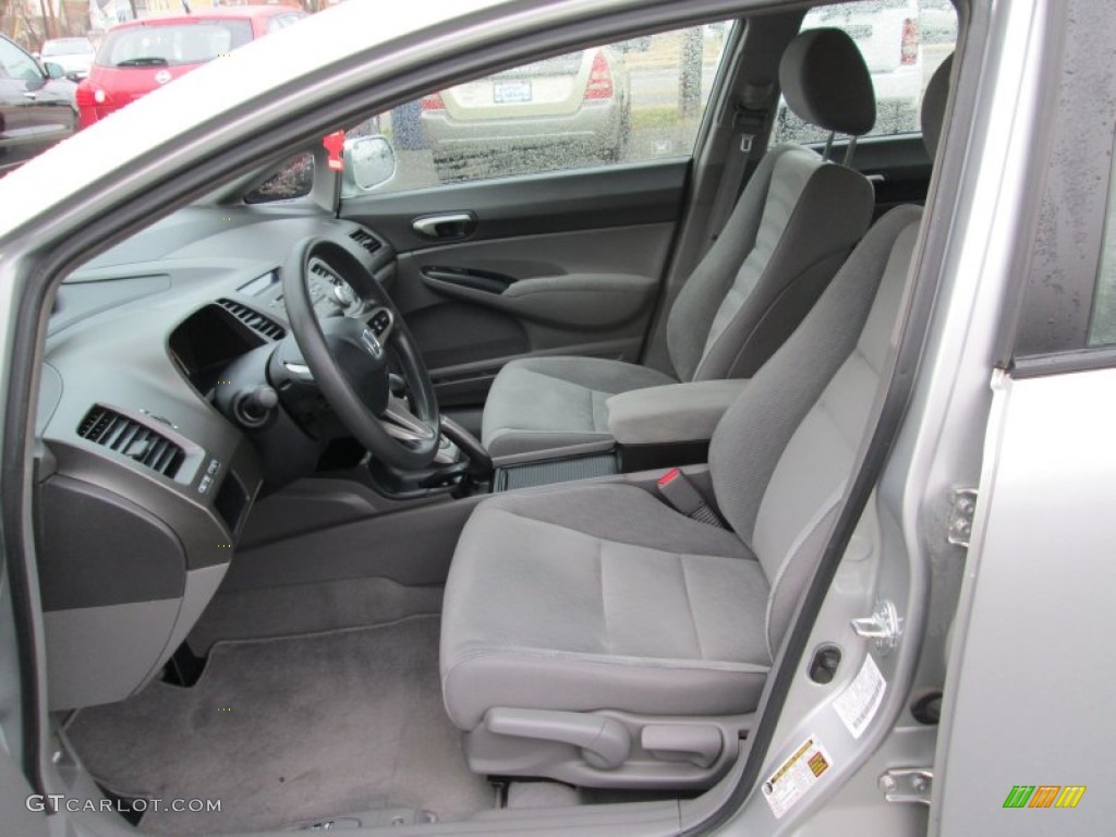 Gray Interior 2011 Honda Civic LX Sedan Photo #100137724