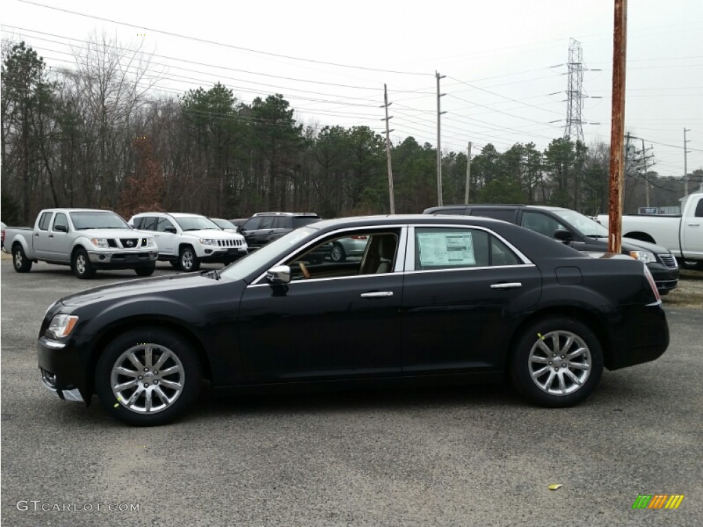 2014 300 C - Gloss Black / Dark Frost Beige/Light Frost Beige photo #3