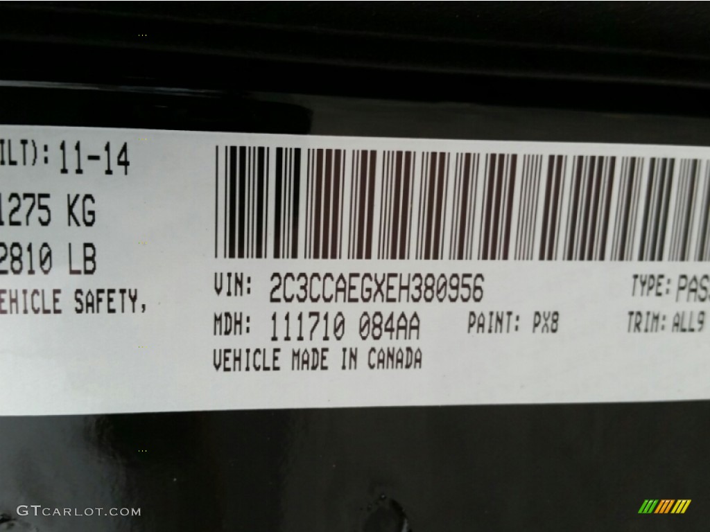 2014 300 C - Gloss Black / Dark Frost Beige/Light Frost Beige photo #10