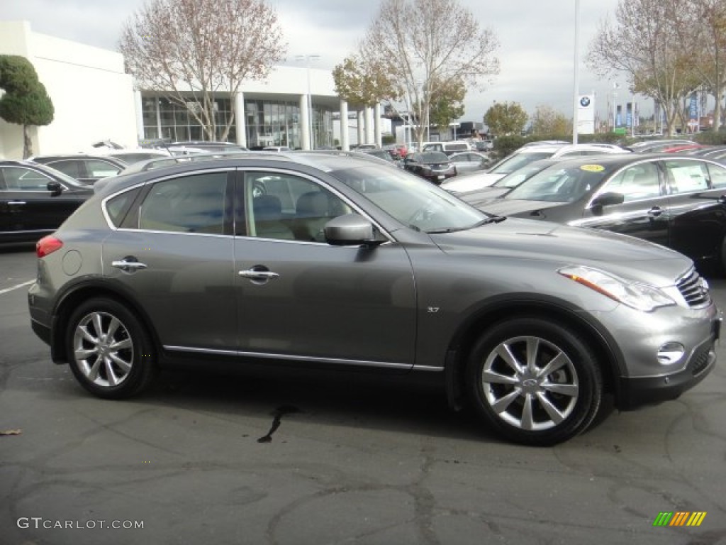 Graphite Shadow 2014 Infiniti QX50 Journey AWD Exterior Photo #100139486