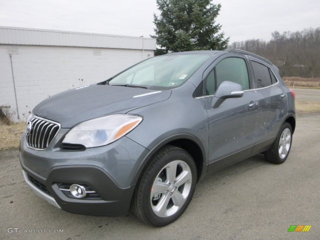 Satin Steel Gray Metallic 2015 Buick Encore Convenience AWD Exterior Photo #100139597
