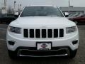 2015 Bright White Jeep Grand Cherokee Limited 4x4  photo #2