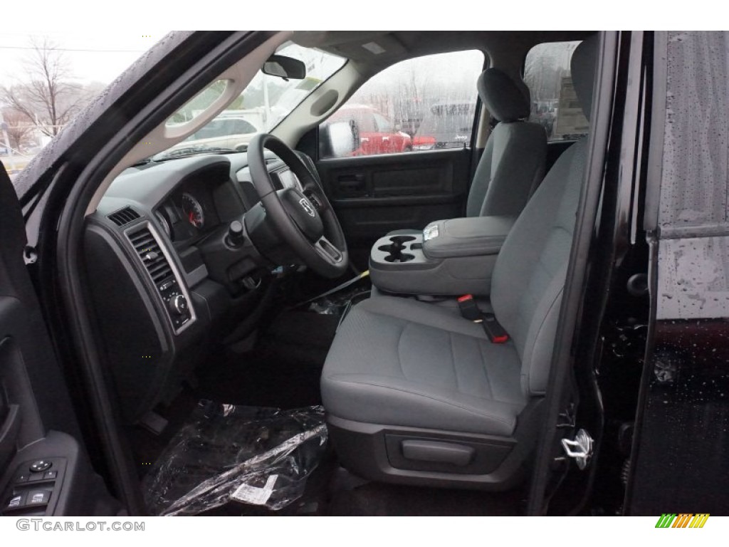 2015 1500 Express Crew Cab - Black / Black/Diesel Gray photo #7