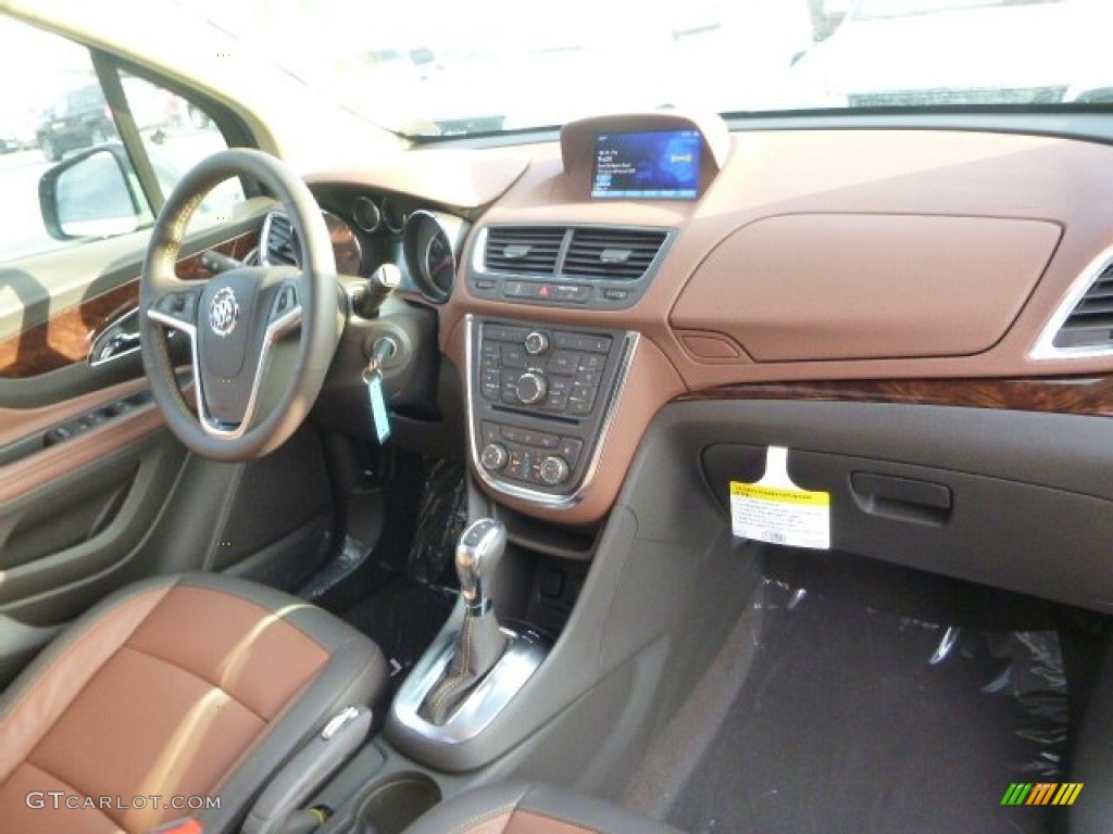 2015 Buick Encore Leather AWD Saddle Dashboard Photo #100141081