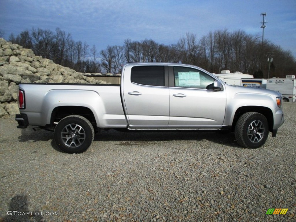 Quicksilver Metallic 2015 GMC Canyon SLE Crew Cab 4x4 Exterior Photo #100141258