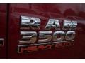 2015 Deep Cherry Red Crystal Pearl Ram 3500 Laramie Crew Cab 4x4 Dual Rear Wheel  photo #6