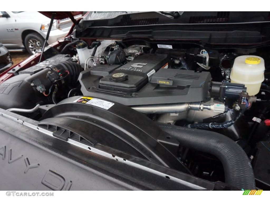 2015 Ram 3500 Laramie Crew Cab 4x4 Dual Rear Wheel 6.7 Liter OHV 24-Valve Cummins Turbo-Diesel Inline 6 Cylinder Engine Photo #100141732