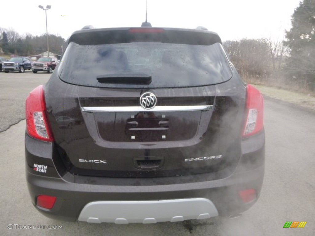 2015 Encore FWD - Deep Espresso Brown Metallic / Ebony photo #4