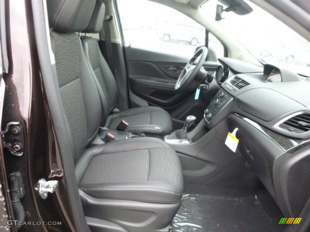 2015 Encore FWD - Deep Espresso Brown Metallic / Ebony photo #10