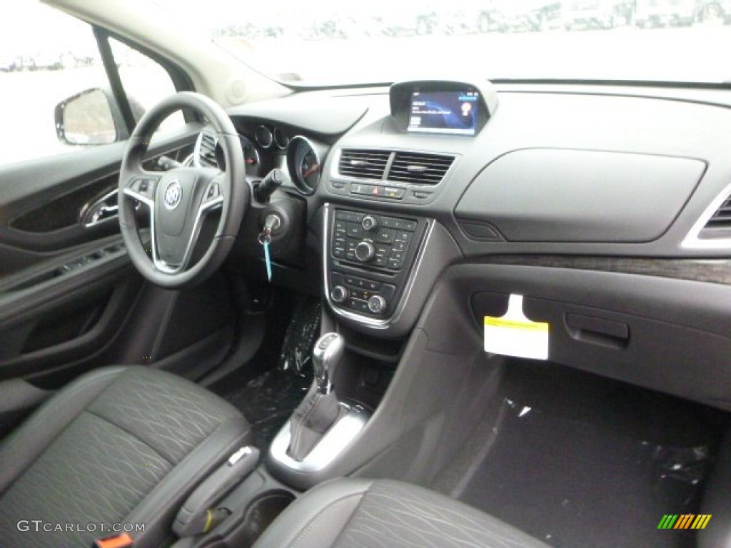 2015 Encore FWD - Deep Espresso Brown Metallic / Ebony photo #11