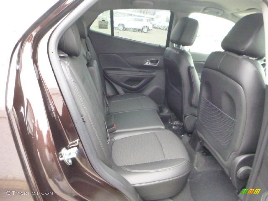 2015 Encore FWD - Deep Espresso Brown Metallic / Ebony photo #12