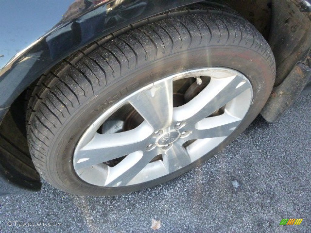 2008 Legacy 2.5 GT Limited Sedan - Obsidian Black Pearl / Off Black photo #5