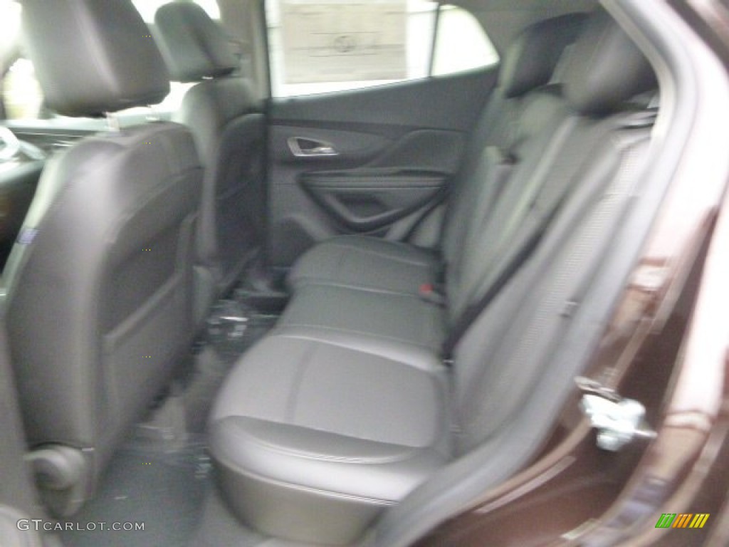 2015 Encore FWD - Deep Espresso Brown Metallic / Ebony photo #13