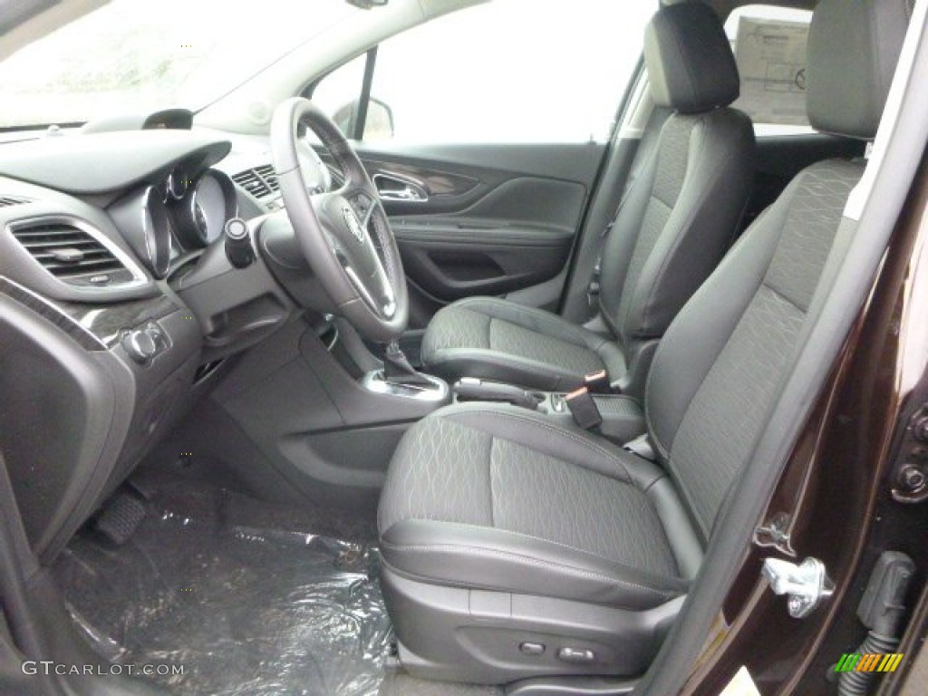 2015 Encore FWD - Deep Espresso Brown Metallic / Ebony photo #17