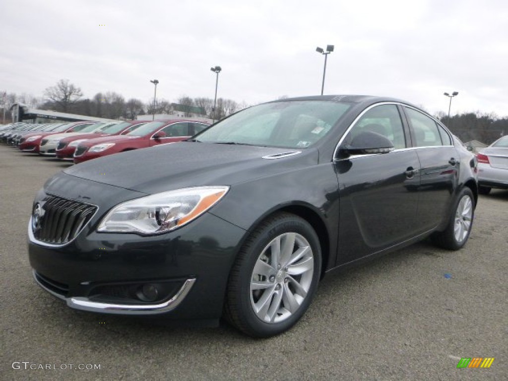 Smokey Gray Metallic 2015 Buick Regal FWD Exterior Photo #100142677