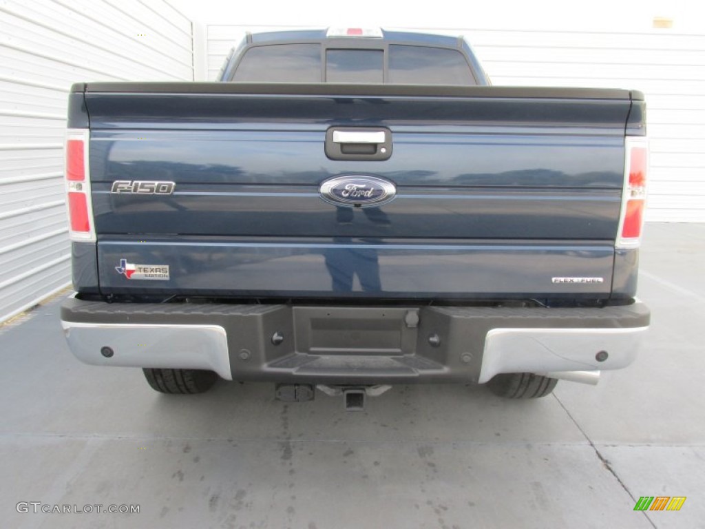 2014 F150 XLT SuperCrew 4x4 - Blue Jeans / Steel Grey photo #5