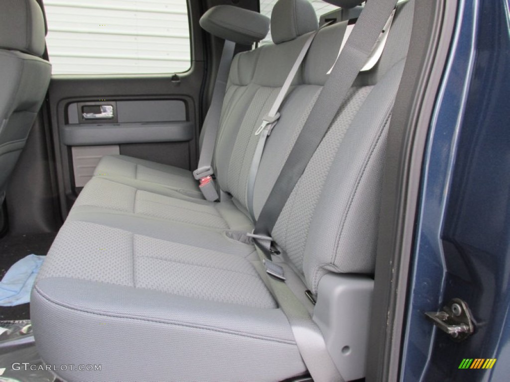2014 F150 XLT SuperCrew 4x4 - Blue Jeans / Steel Grey photo #23