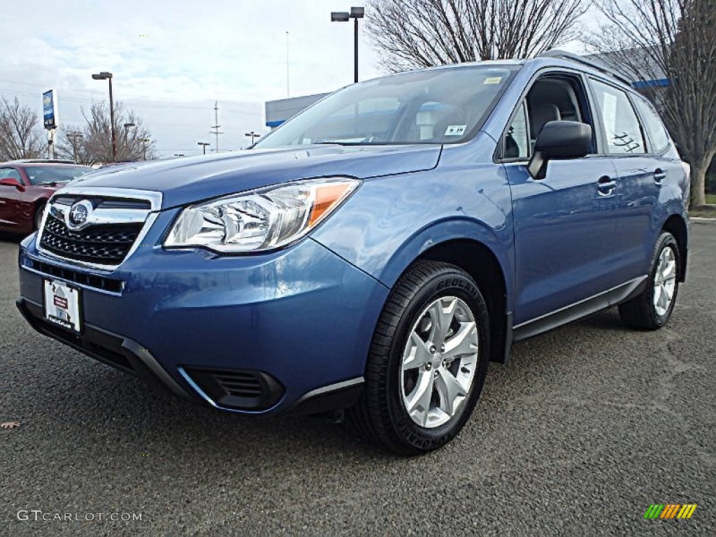 2015 Forester 2.5i - Quartz Blue Pearl / Gray photo #1