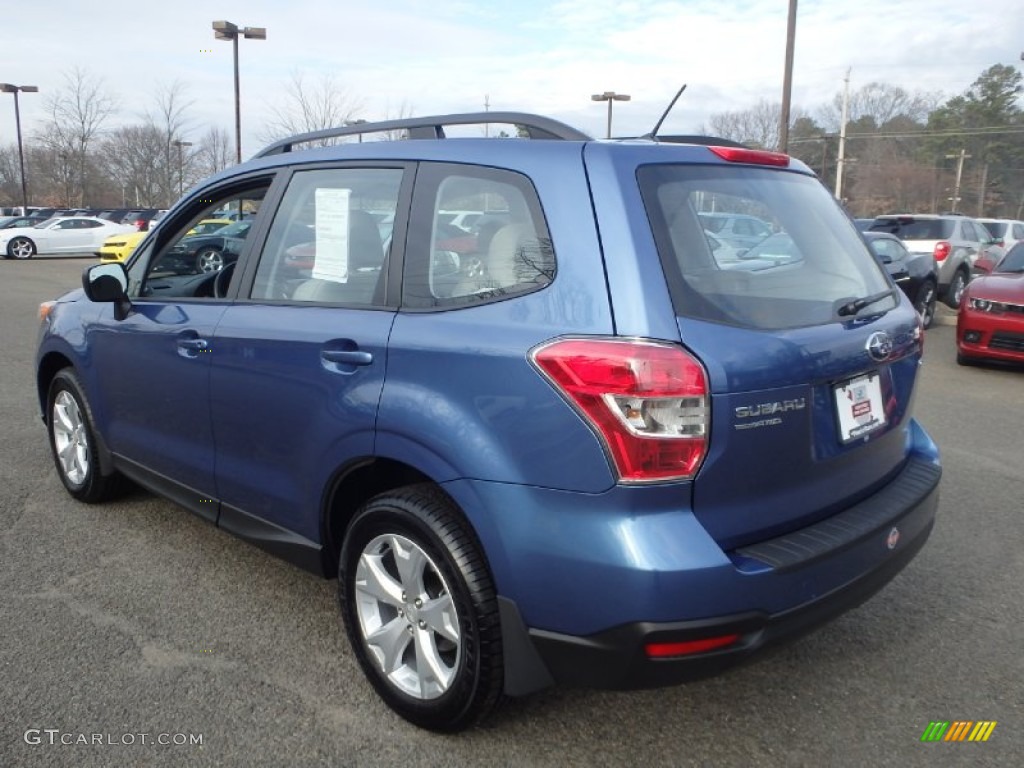 2015 Forester 2.5i - Quartz Blue Pearl / Gray photo #7