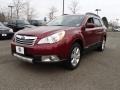 2011 Ruby Red Pearl Subaru Outback 2.5i Limited Wagon  photo #1