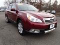2011 Ruby Red Pearl Subaru Outback 2.5i Limited Wagon  photo #3