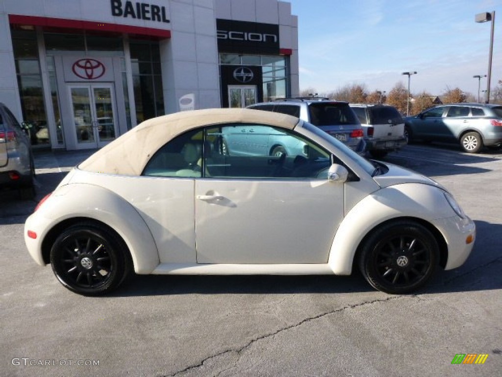 2005 New Beetle GLS Convertible - Harvest Moon Beige / Cream Beige photo #2