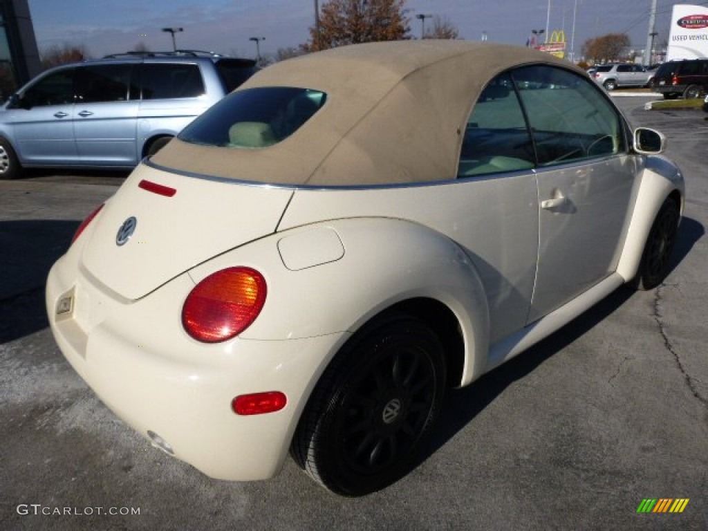 2005 New Beetle GLS Convertible - Harvest Moon Beige / Cream Beige photo #3