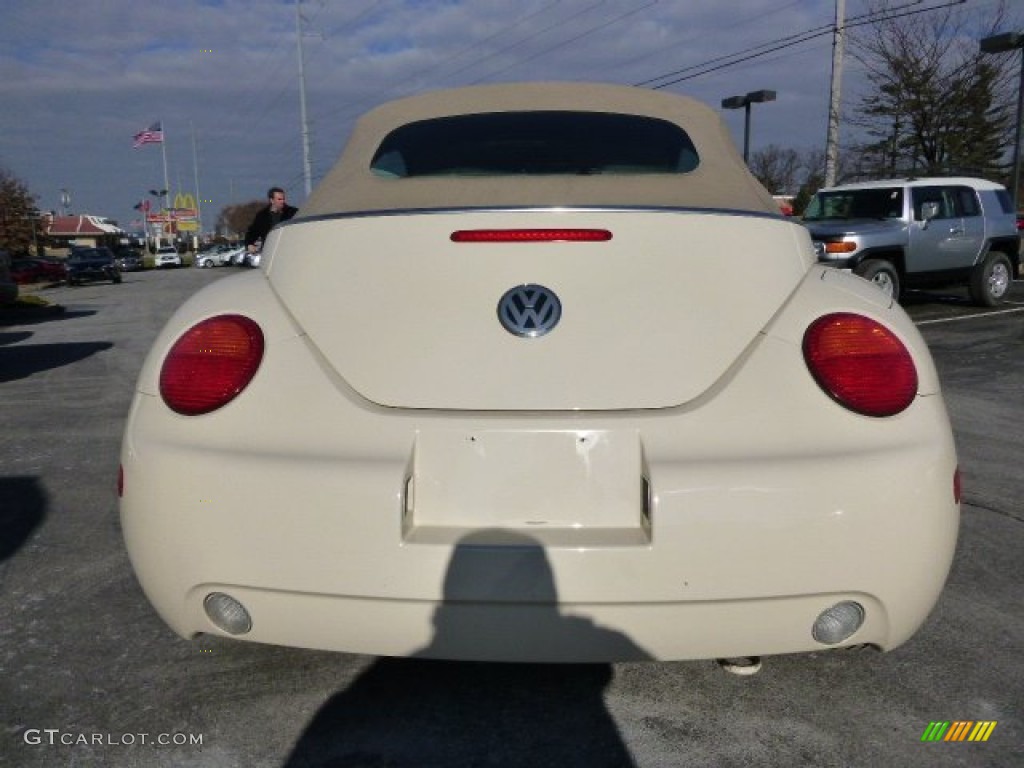 2005 New Beetle GLS Convertible - Harvest Moon Beige / Cream Beige photo #4