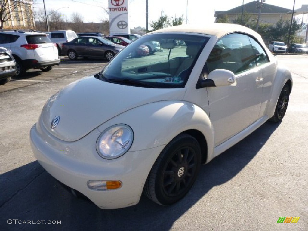 2005 New Beetle GLS Convertible - Harvest Moon Beige / Cream Beige photo #7