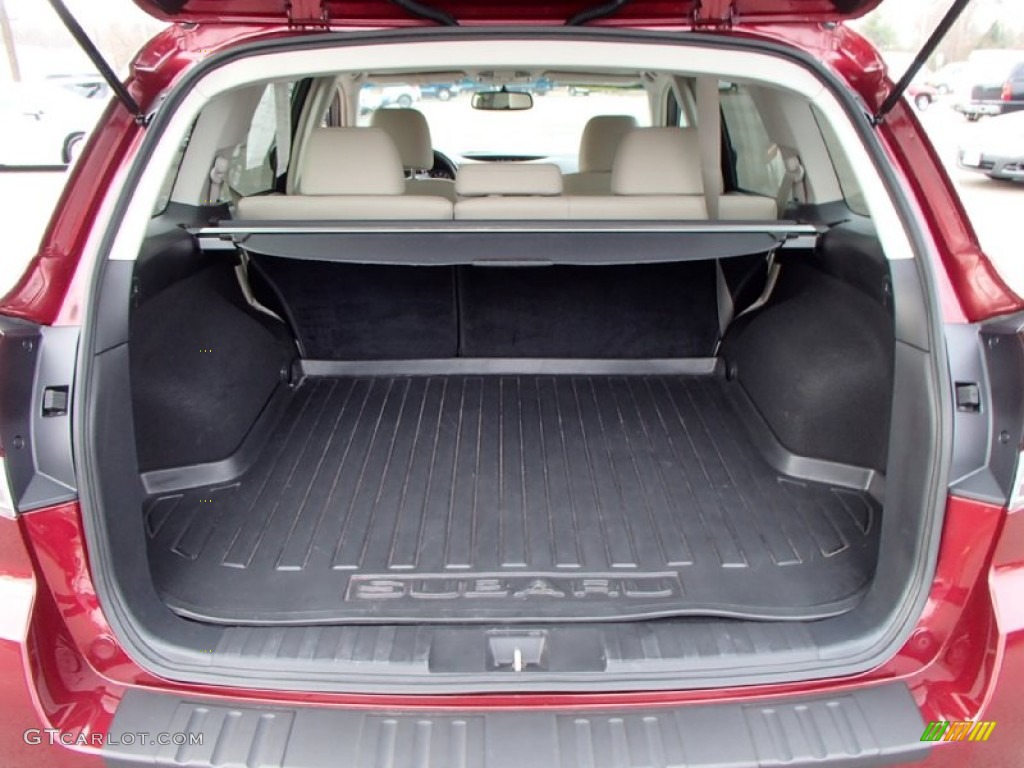 2011 Outback 2.5i Limited Wagon - Ruby Red Pearl / Warm Ivory photo #24