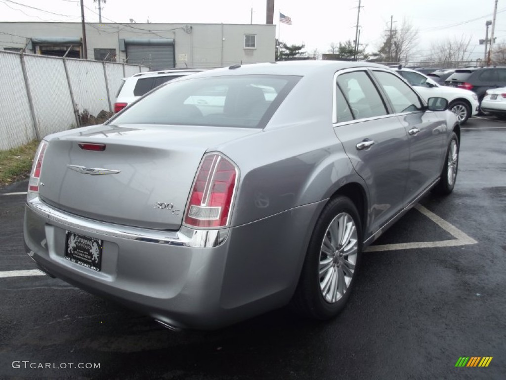 2013 300 C AWD - Billet Silver Metallic / Black photo #3