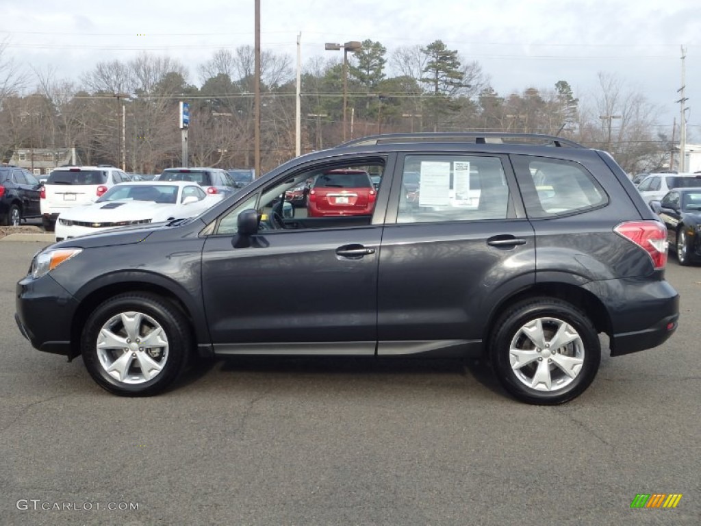 Dark Gray Metallic 2015 Subaru Forester 2.5i Exterior Photo #100145634