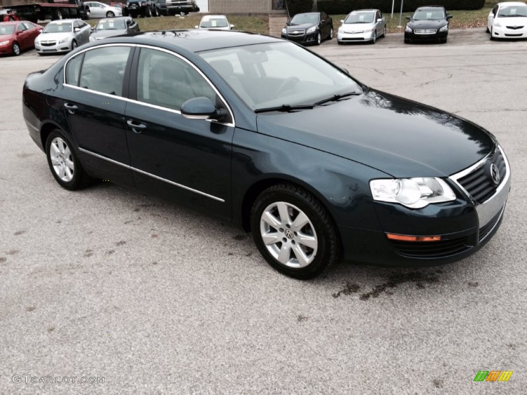 2006 Passat 2.0T Sedan - Shadow Blue / Classic Grey photo #1