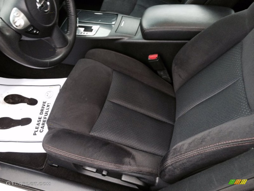 2013 Maxima 3.5 S - Crimson Black / Charcoal photo #16