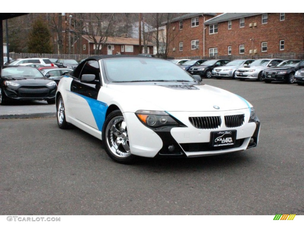 2007 6 Series 650i Convertible - Alpine White / Black photo #1