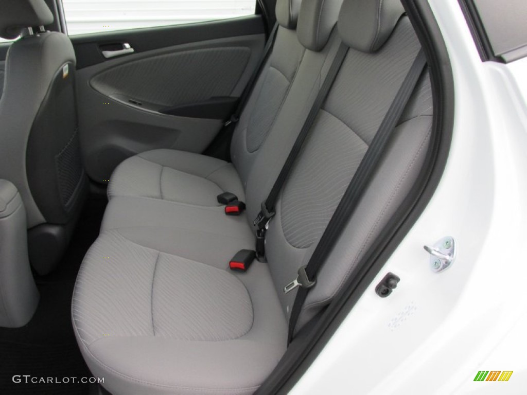2015 Hyundai Accent GLS Rear Seat Photo #100155601