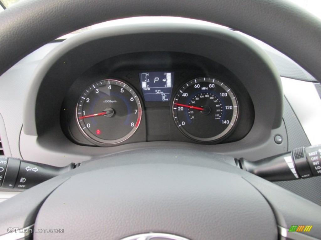 2015 Hyundai Accent GLS Gauges Photo #100155667